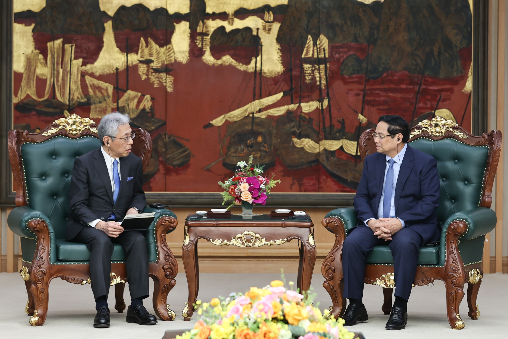 Thủ tướng tiếp lãnh đạo tập đoàn Nhật Bản tham gia dự án điện khí 12 tỷ USD- Ảnh 2.