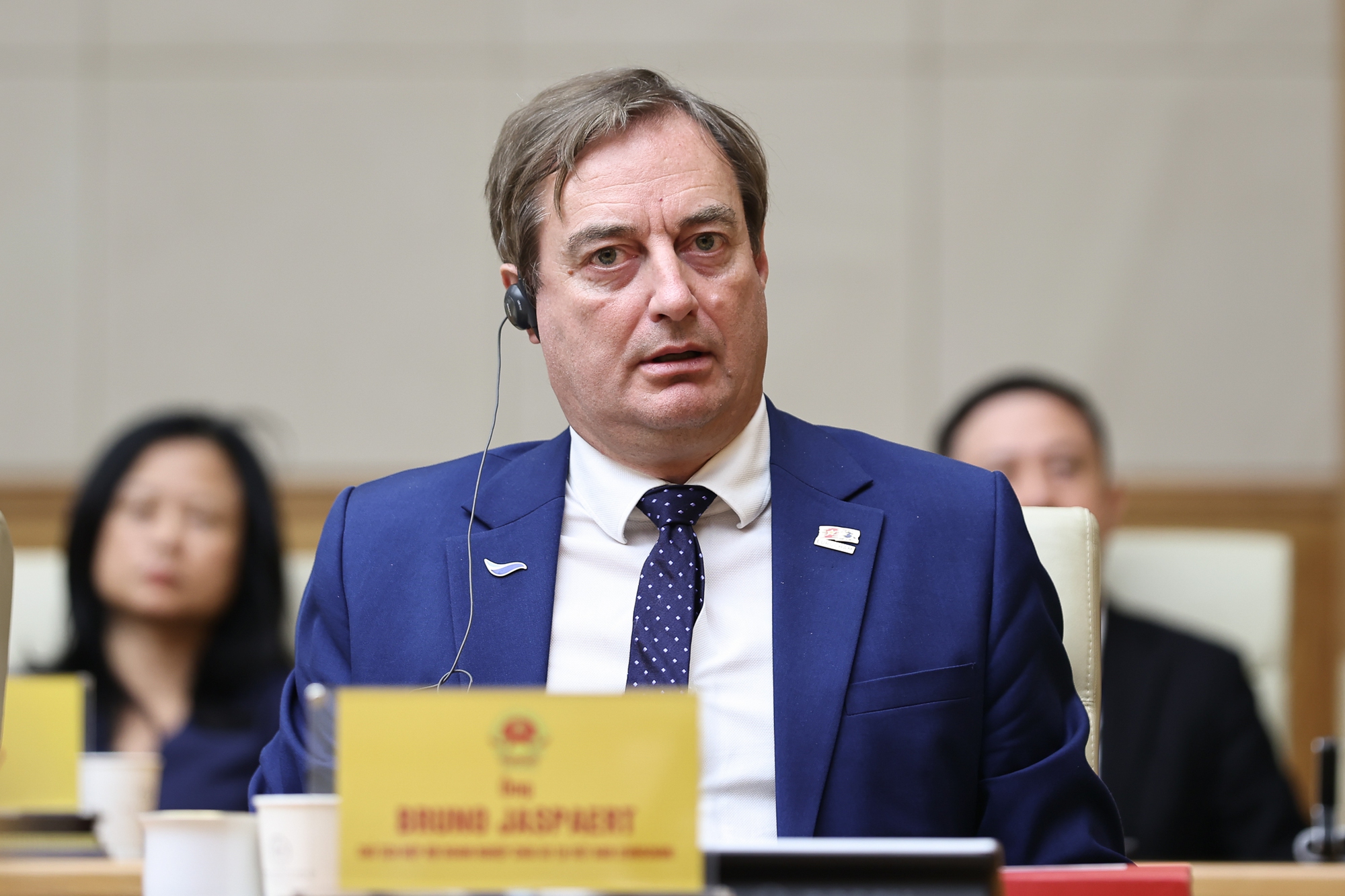 Chủ tịch Hội đồng Kinh doanh EU - ASEAN: Việt Nam tăng cường vị thế điểm đến đầu tư hàng đầu- Ảnh 5. Chủ tịch Hội đồng Kinh doanh EU - ASEAN: Việt Nam tăng cường vị thế điểm đến đầu tư hàng đầu- Ảnh 5.