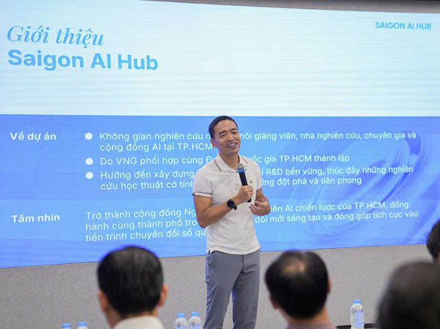 VNG ra mắt Saigon AI Hub thúc đẩy đổi mới sáng tạo và chuyển đổi số quốc gia- Ảnh 1. VNG ra mắt Saigon AI Hub thúc đẩy đổi mới sáng tạo và chuyển đổi số quốc gia- Ảnh 1.