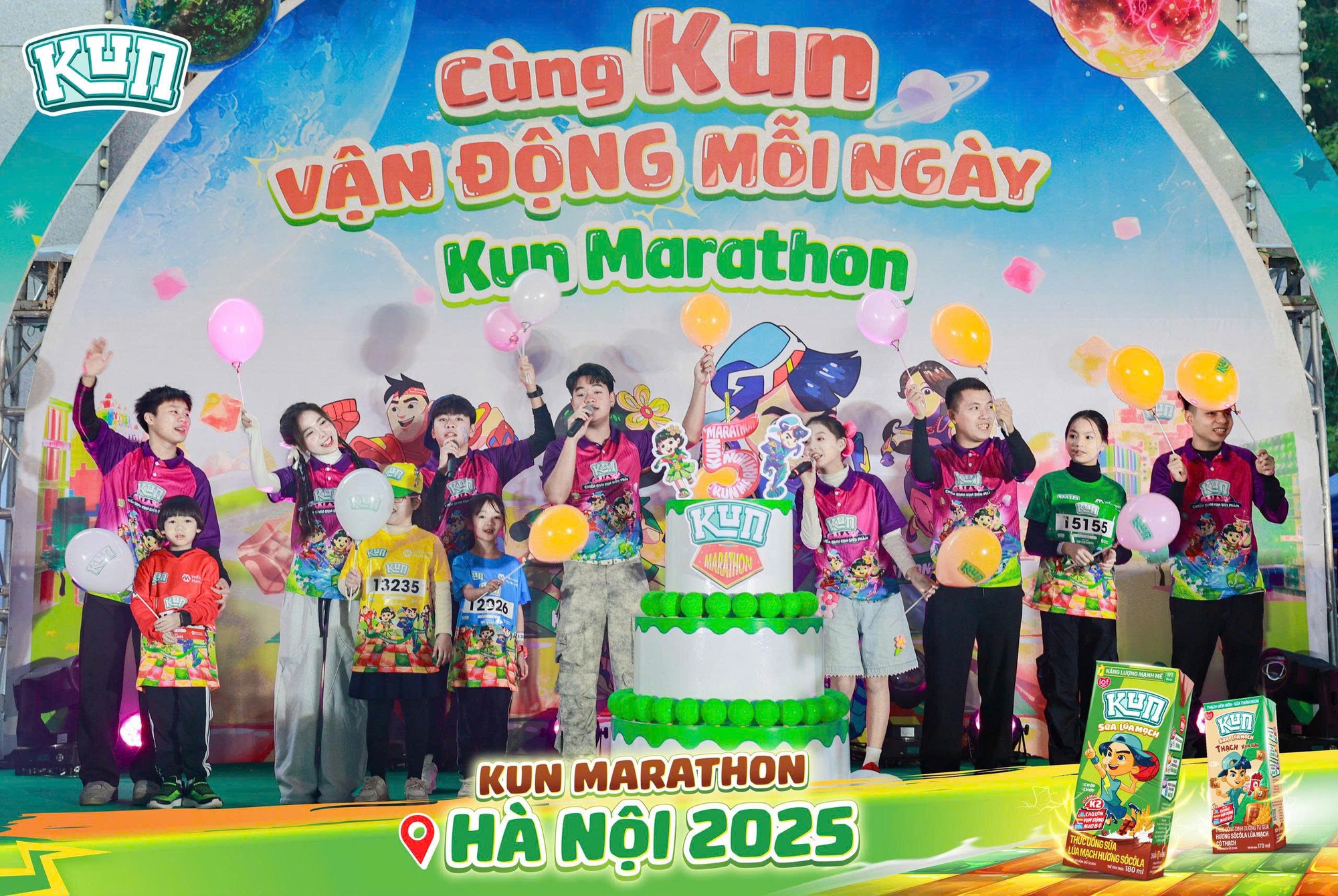Kun Marathon 2025 Hà Nội: Nối dài những cung đường tuổi thơ sắc màu và gắn kết gia đình- Ảnh 1.