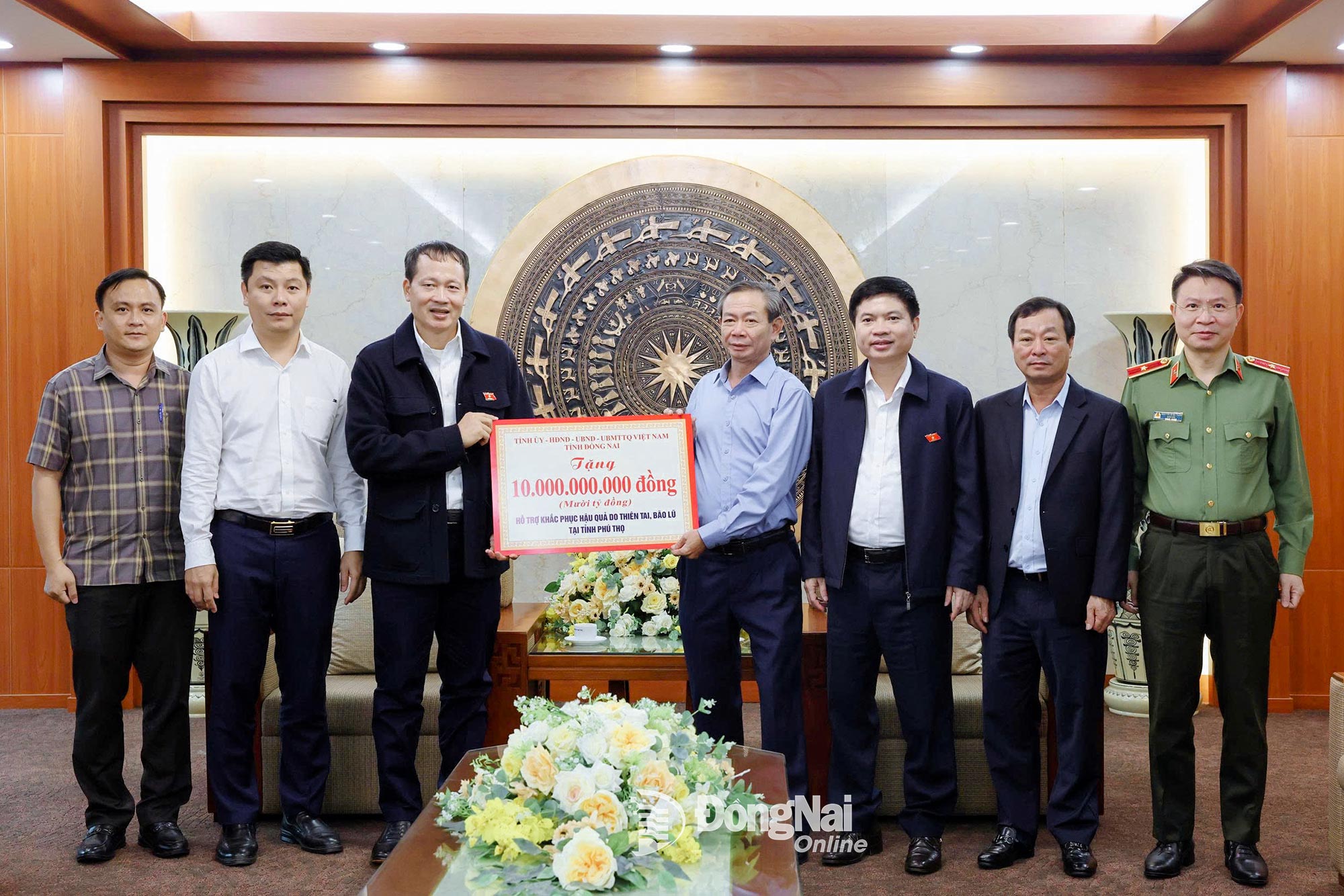 Đồng Nai hỗ trợ 41 tỷ đồng giúp 4 tỉnh miền Bắc khắc phục hậu quả bão lũ- Ảnh 1.