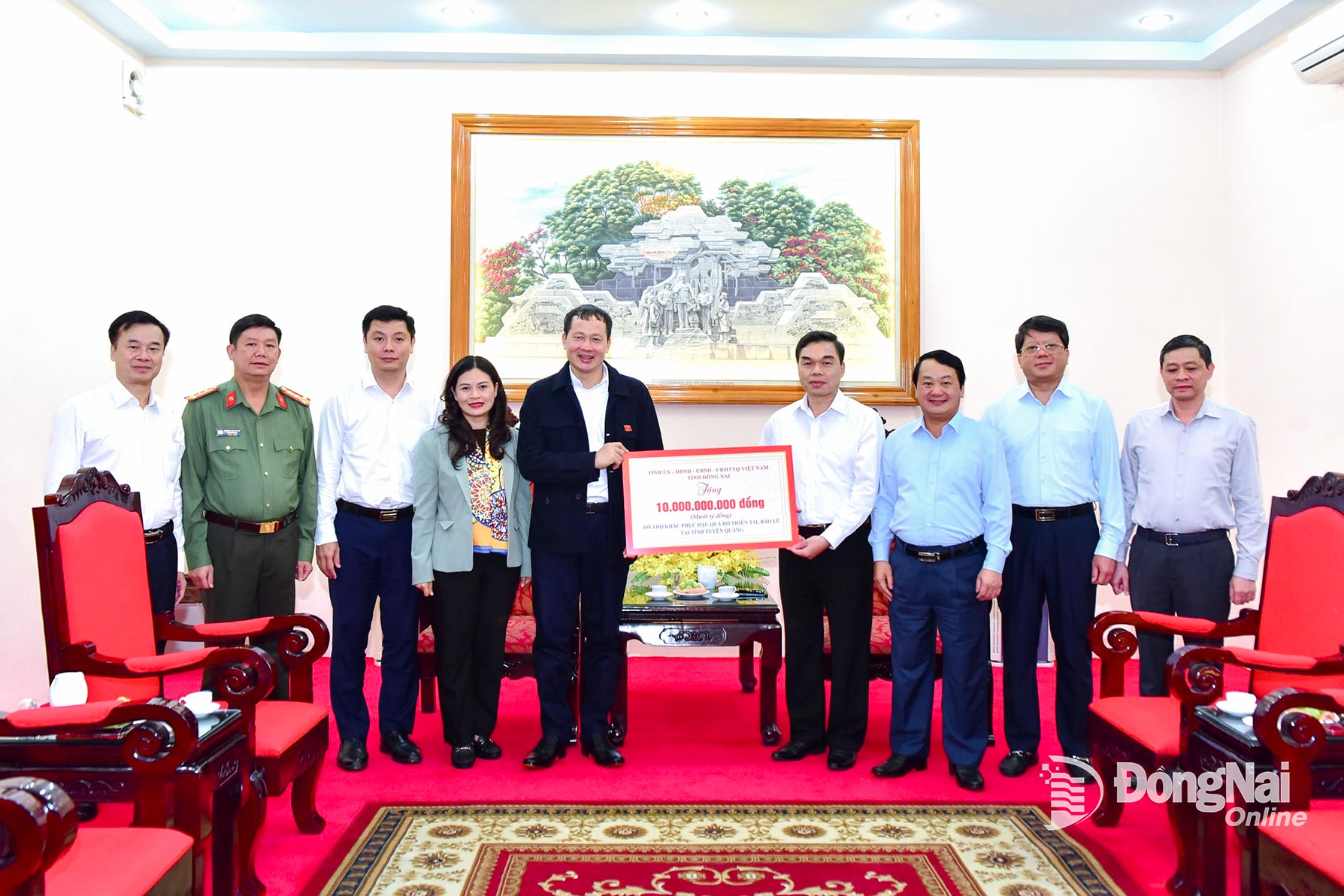 Đồng Nai hỗ trợ 41 tỷ đồng giúp 4 tỉnh miền Bắc khắc phục hậu quả bão lũ- Ảnh 4.