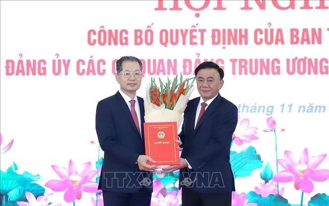 Đồng chí Nguyễn Văn Quảng giữ chức Bí thư Đảng ủy Tòa án nhân dân Tối cao