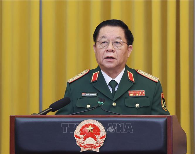 Trao quyết định bổ nhiệm Chủ nhiệm Tổng cục Chính trị và thăng quân hàm Đại tướng, Thượng tướng- Ảnh 6.