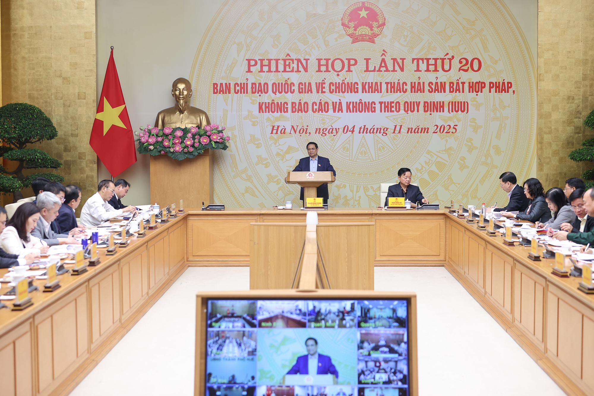 Thủ tướng: Gỡ thẻ vàng IUU của EC "phải làm bằng được và không thể kéo dài"- Ảnh 1. Thủ tướng: Gỡ thẻ vàng IUU của EC "phải làm bằng được và không thể kéo dài"- Ảnh 1.