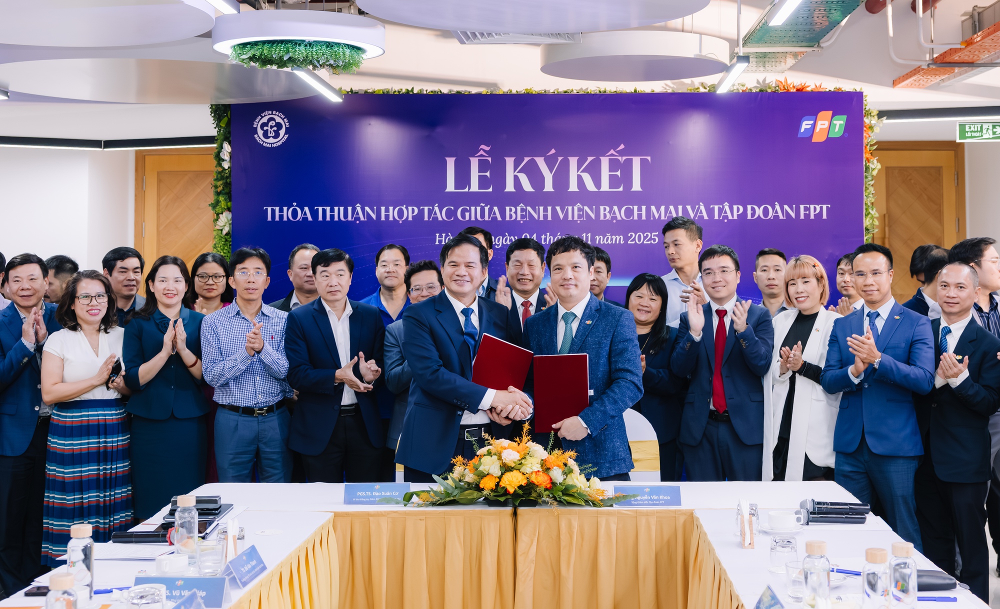 BV Bạch Mai và FPT hợp lực xây mô hình bệnh viện thông minh, hướng tới làm chủ công nghệ y tế- Ảnh 3. BV Bạch Mai và FPT hợp lực xây mô hình bệnh viện thông minh, hướng tới làm chủ công nghệ y tế- Ảnh 3.