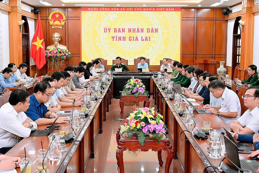 Đắk Lắk, Gia Lai lập Sở chỉ huy tiền phương ứng phó bão số 13- Ảnh 1.