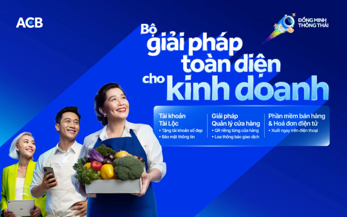 Bộ giải pháp toàn diện của ACB hỗ trợ hộ kinh doanh tối ưu vận hành và mở rộng kinh doanh- Ảnh 2. Bộ giải pháp toàn diện của ACB hỗ trợ hộ kinh doanh tối ưu vận hành và mở rộng kinh doanh- Ảnh 2.