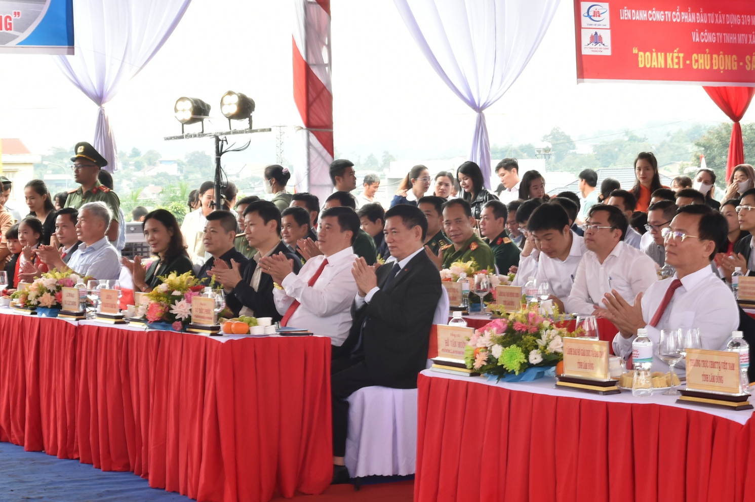 TỔNG THUẬT: Khởi công xây dựng các trường phổ thông nội trú tại các xã biên giới đất liền- Ảnh 18.