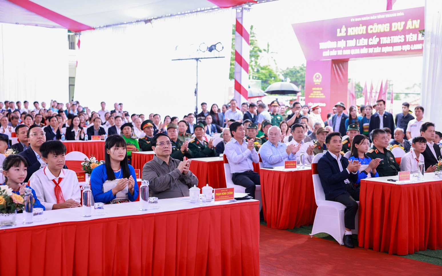 TRỰC TIẾP: Khởi công xây dựng các trường phổ thông nội trú tại các xã biên giới đất liền