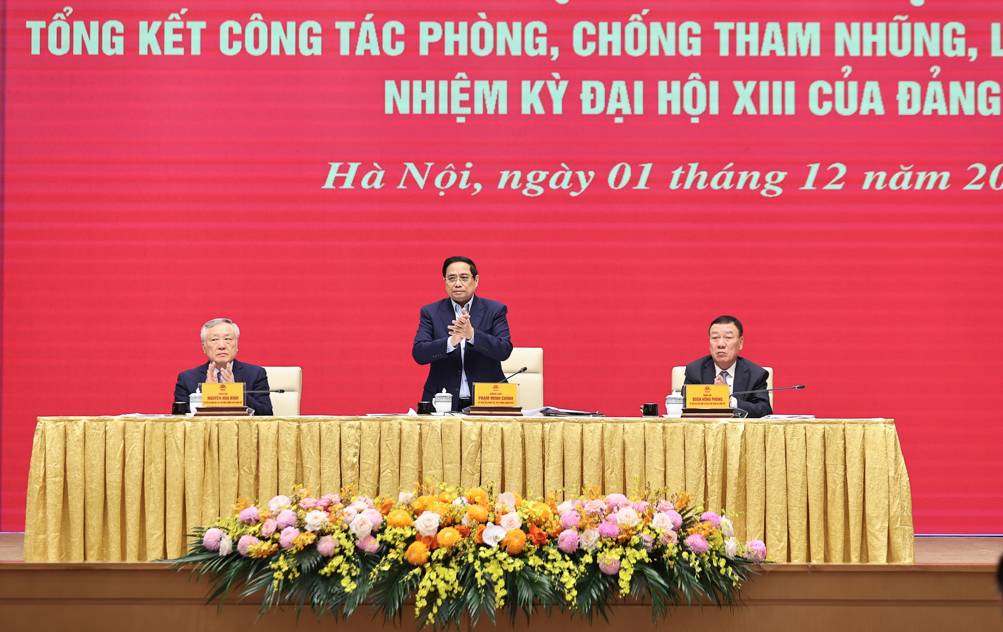 Thủ tướng chủ trì Hội nghị về tổng kết công tác phòng, chống tham nhũng, lãng phí, tiêu cực- Ảnh 1. Thủ tướng chủ trì Hội nghị về tổng kết công tác phòng, chống tham nhũng, lãng phí, tiêu cực- Ảnh 1.