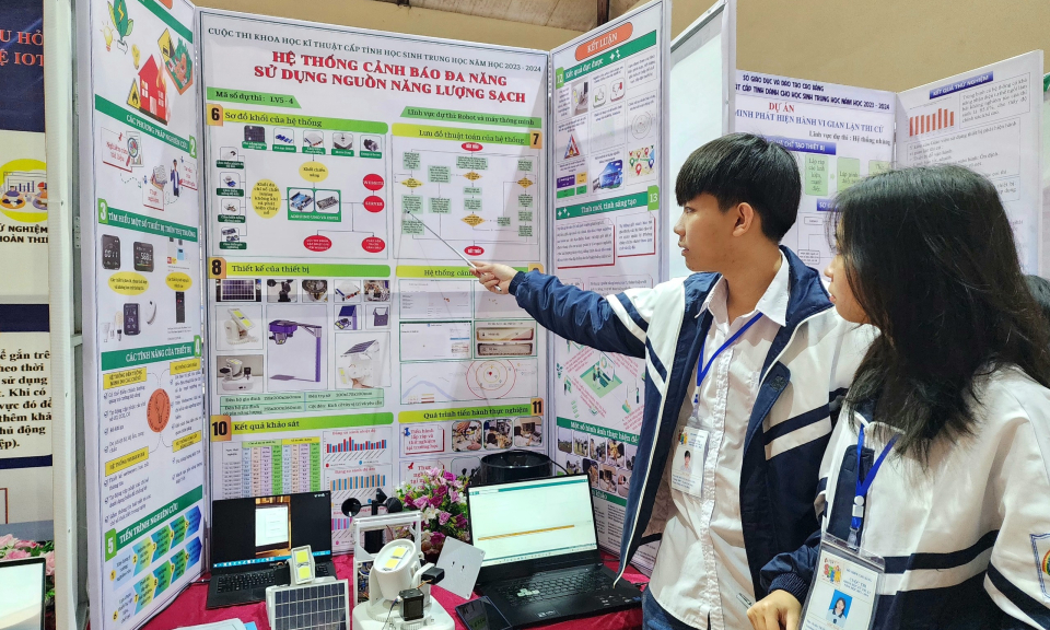 Sửa Quy chế cuộc thi nghiên cứu khoa học, kĩ thuật cấp quốc gia dành cho học sinh - Ảnh 1.