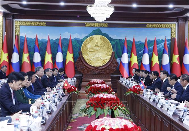 Bổ sung nội hàm mới cho quan hệ Việt Nam - Lào với '16 chữ vàng'- Ảnh 1.