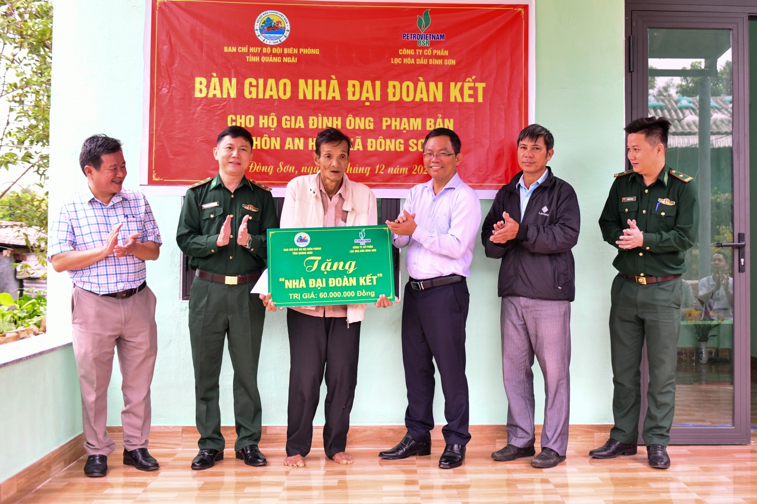 Khánh thành nhà đại đoàn kết do BSR tài trợ tại tỉnh Quảng Ngãi- Ảnh 1.