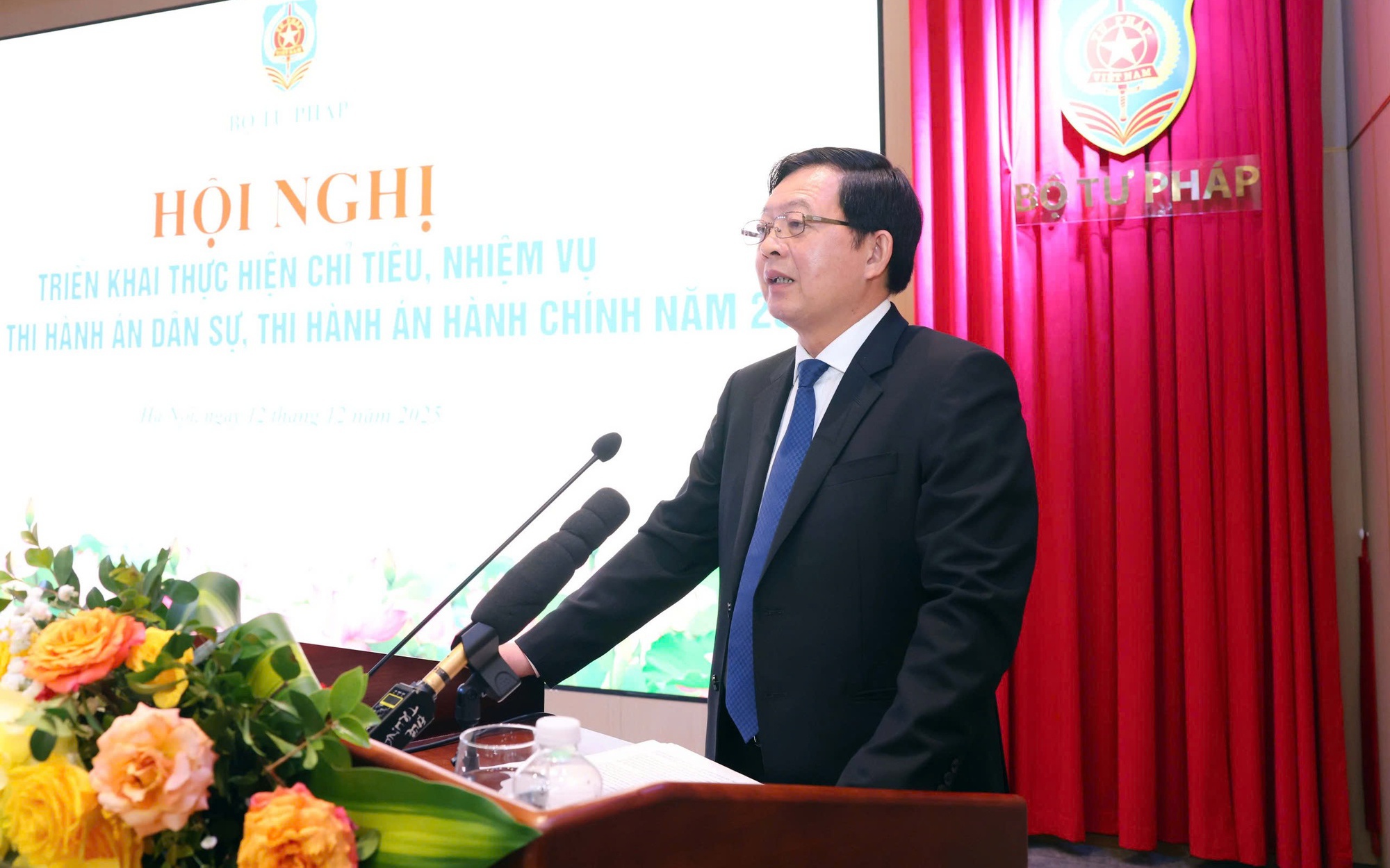 Phó Thủ tướng Hồ Quốc Dũng yêu cầu nâng hiệu quả thi hành án dân sự bằng kỷ cương, đổi mới và số hóa