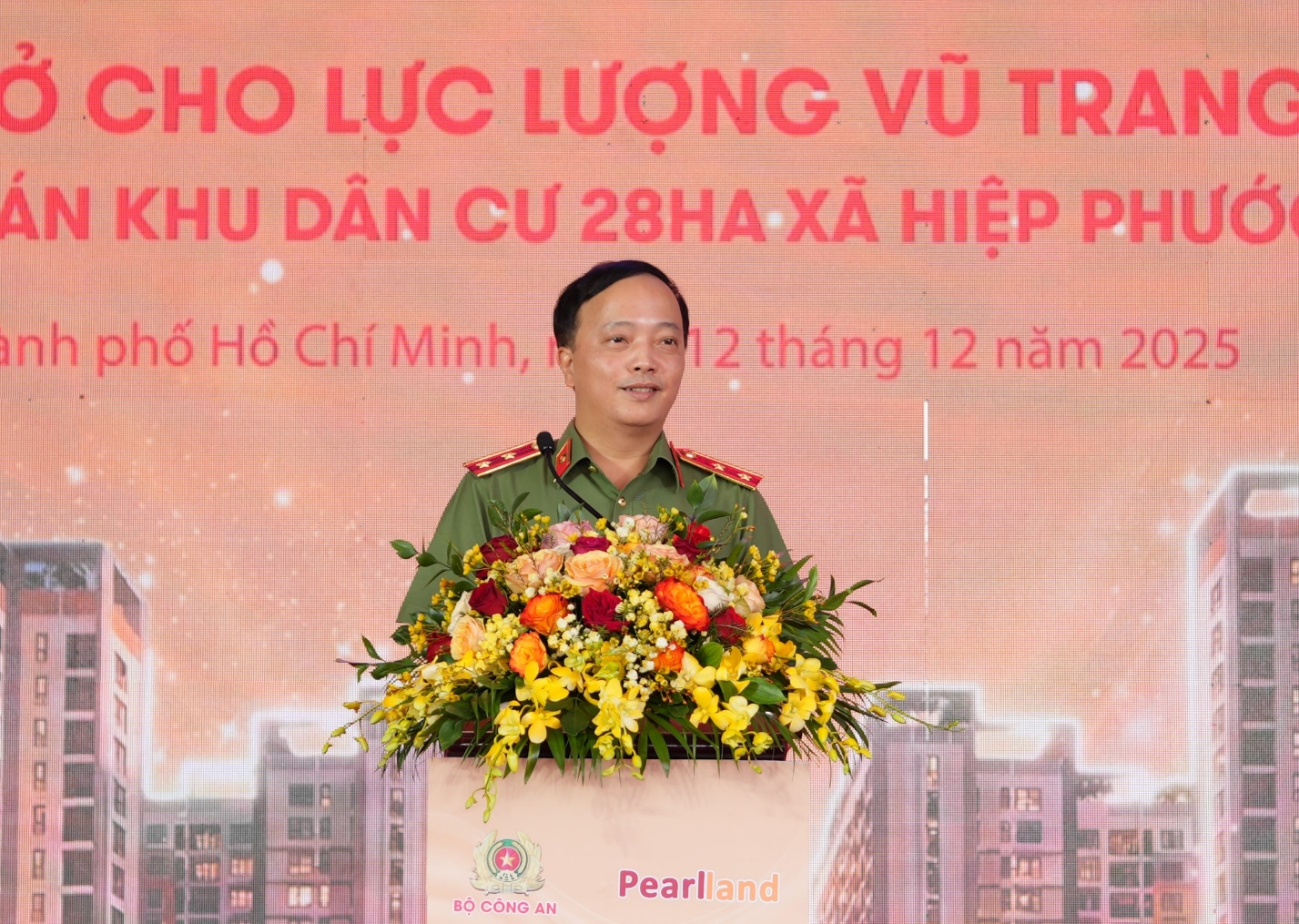 Pearl Land tiếp tục khởi công dự án xây dựng nhà ở cho lực lượng công an tại TPHCM- Ảnh 2.