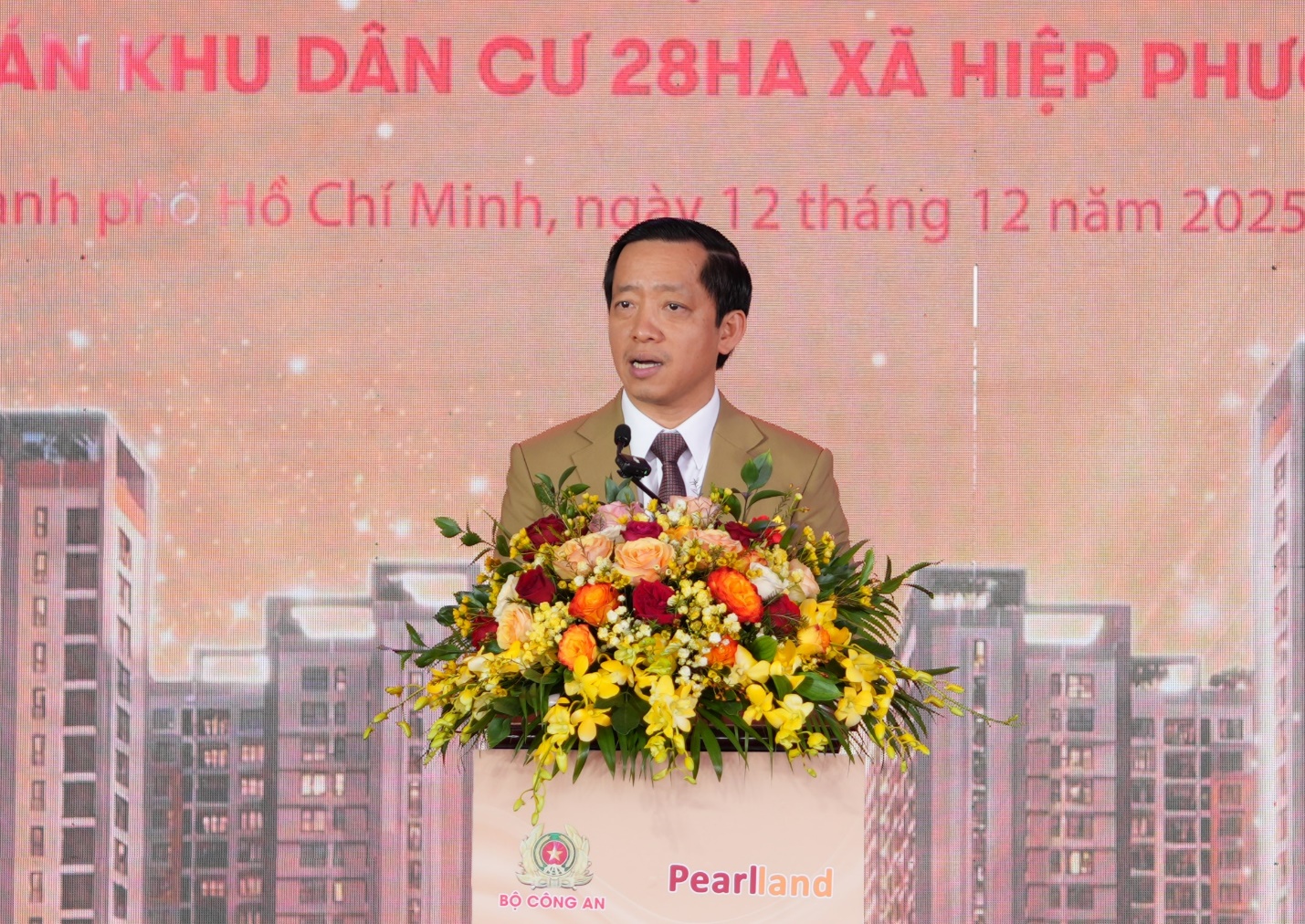 Pearl Land tiếp tục khởi công dự án xây dựng nhà ở cho lực lượng công an tại TPHCM- Ảnh 3.