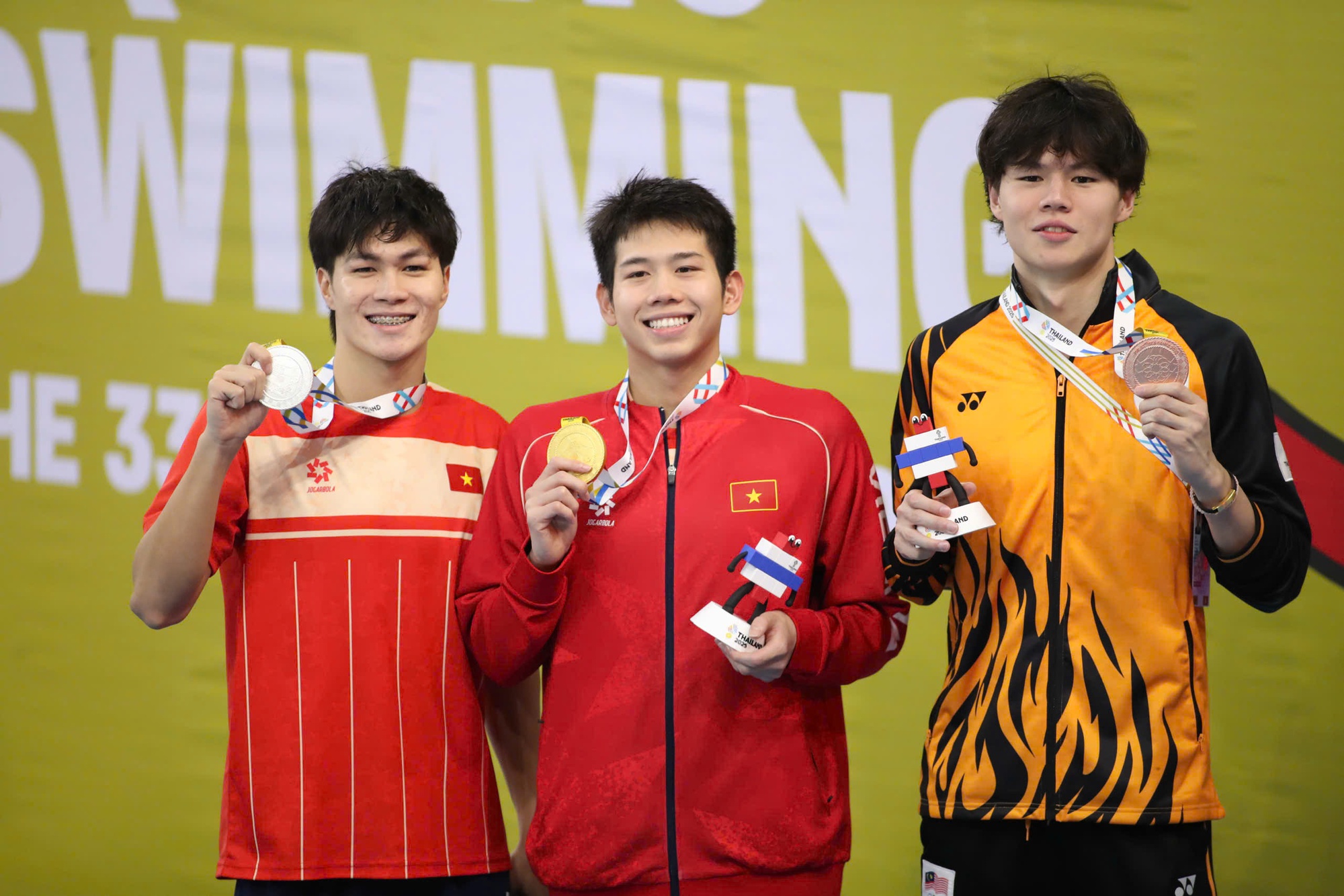 SEA Games 33: Đoàn Thể thao Việt Nam tiếp tục 'cơn mưa' vàng- Ảnh 2. SEA Games 33: Đoàn Thể thao Việt Nam tiếp tục 'cơn mưa' vàng- Ảnh 2.