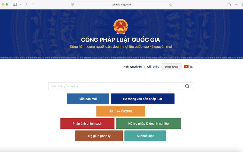 Quy trình tiếp nhận, xử lý phản ánh, kiến nghị về văn bản quy phạm pháp luật