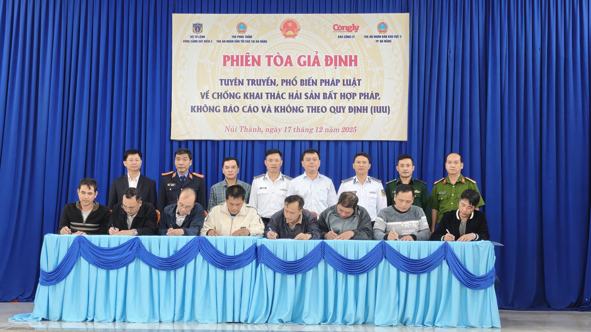 Phiên tòa giả định tuyên truyền chống khai thác IUU tại Đà Nẵng- Ảnh 2. Phiên tòa giả định tuyên truyền chống khai thác IUU tại Đà Nẵng- Ảnh 2.