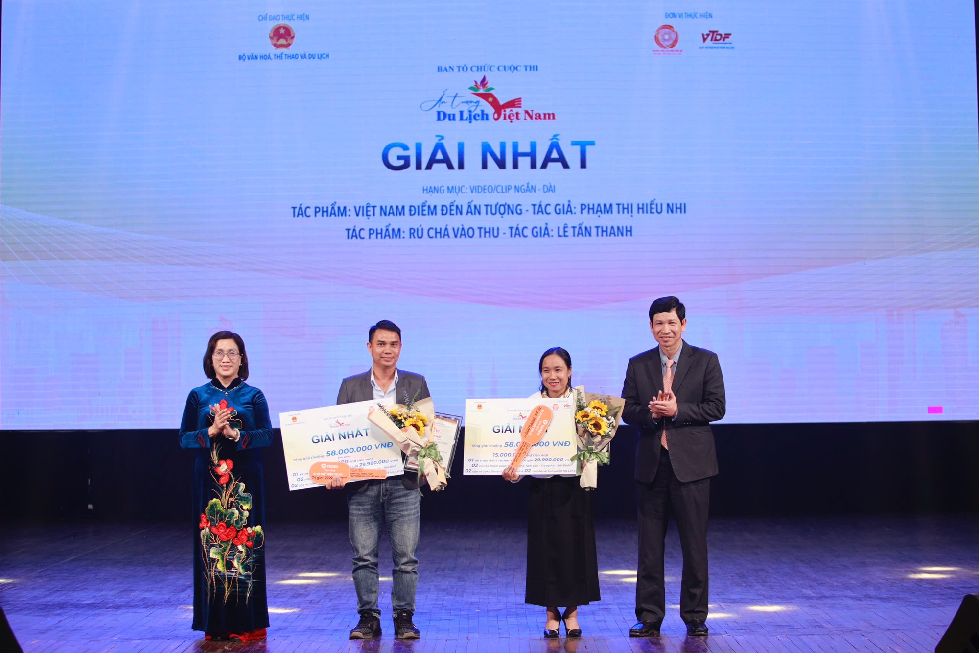 Trao giải Cuộc thi sáng tạo video clip 'Ấn tượng Du lịch Việt Nam'- Ảnh 1.