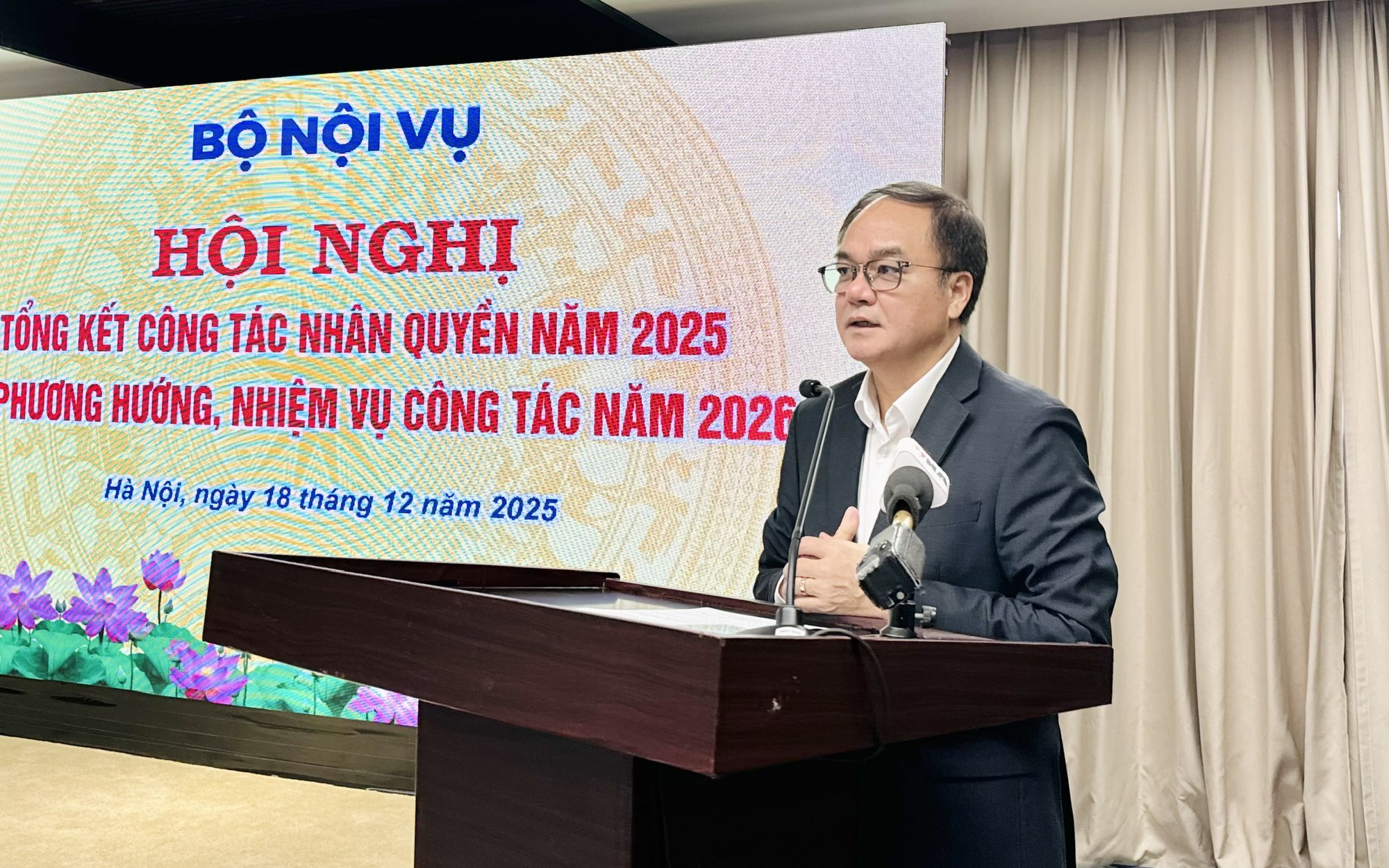 Bộ Nội vụ đẩy mạnh thực hiện các cam kết quốc tế về nhân quyền