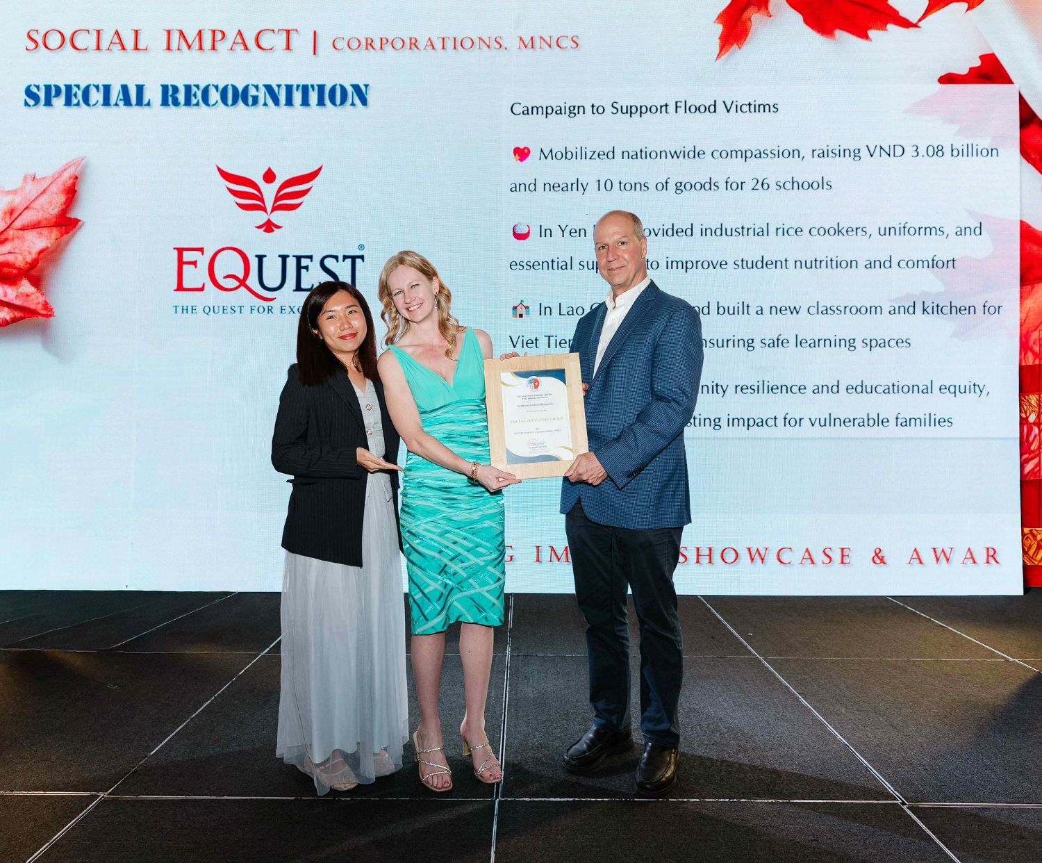 EQuest tiếp tục được AmCham Vietnam vinh danh vì đóng góp bền bỉ cho cộng đồng- Ảnh 1.