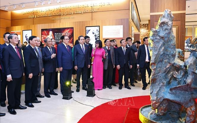 Chủ tịch Quốc hội Trần Thanh Mẫn dự Lễ khai trương Bảo tàng Quốc hội Việt Nam