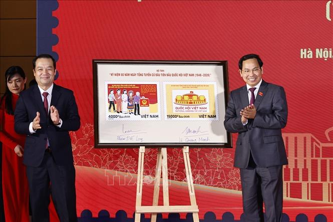 Chủ tịch Quốc hội Trần Thanh Mẫn dự Lễ khai trương Bảo tàng Quốc hội Việt Nam- Ảnh 4.