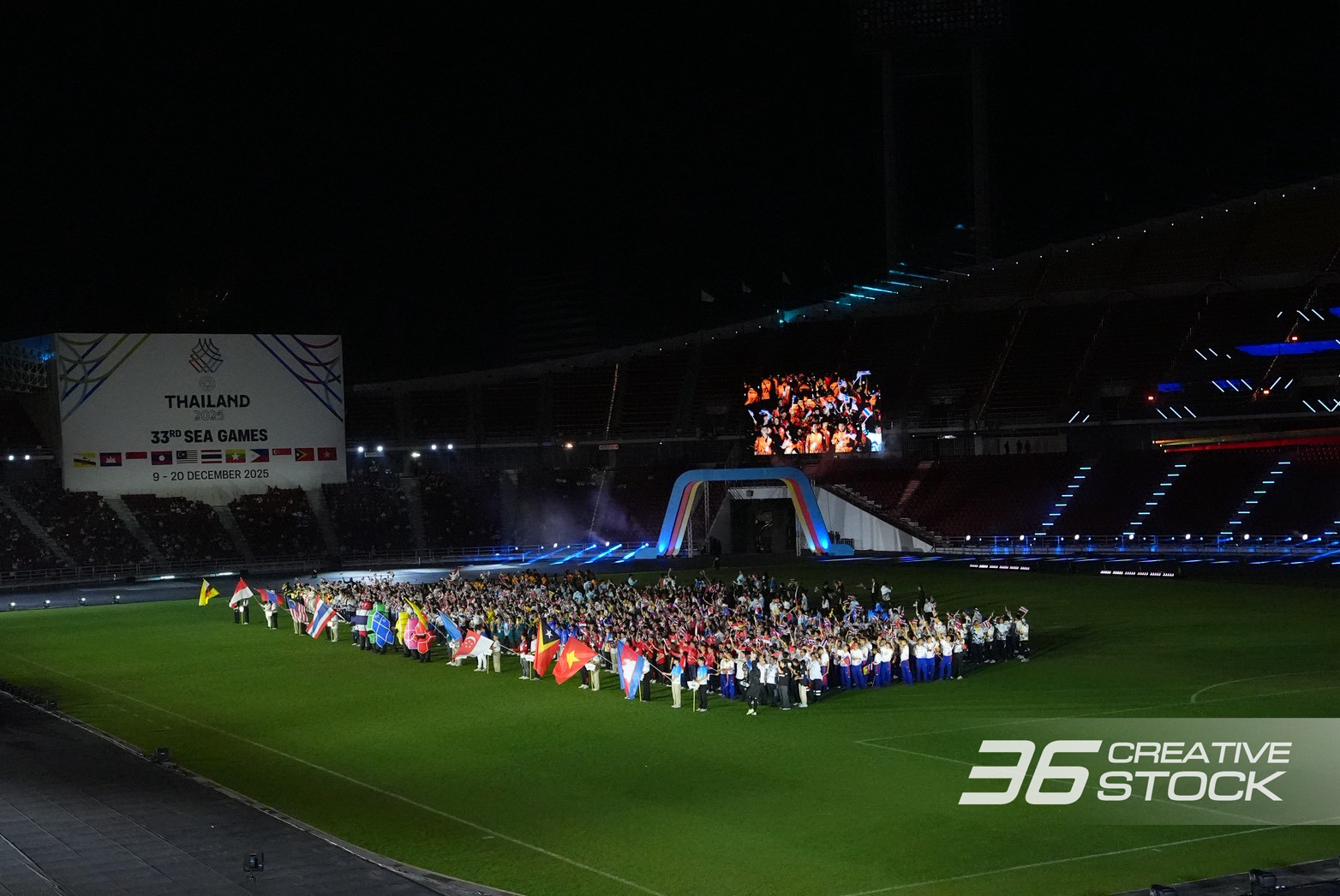 TOÀN CẢNH Lễ bế mạc SEA Games 33- Ảnh 11.