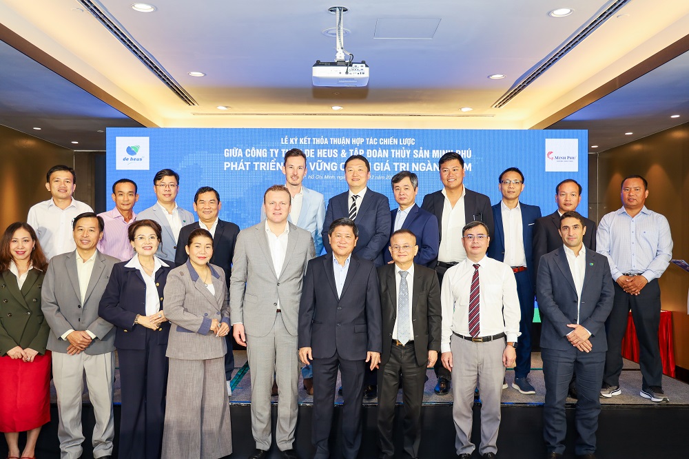 De Heus ký kết thỏa thuận hợp tác chiến lược với Tập đoàn Minh Phú- Ảnh 1.
