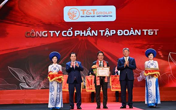 T&T Group được vinh danh tại Lễ tôn vinh doanh nhân, doanh nghiệp Thăng Long 2025