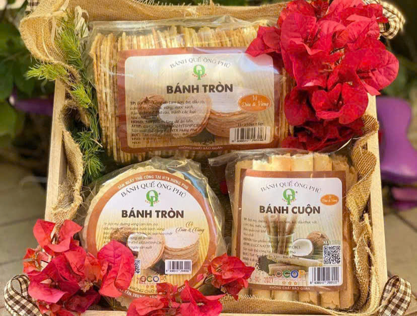 Bánh quế ông Phú - khi nghề truyền thống phát triển thương hiệu OCOP- Ảnh 1.