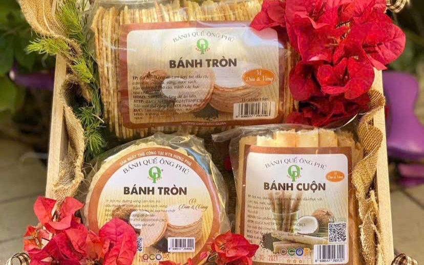 Bánh quế ông Phú - khi nghề truyền thống phát triển thương hiệu OCOP