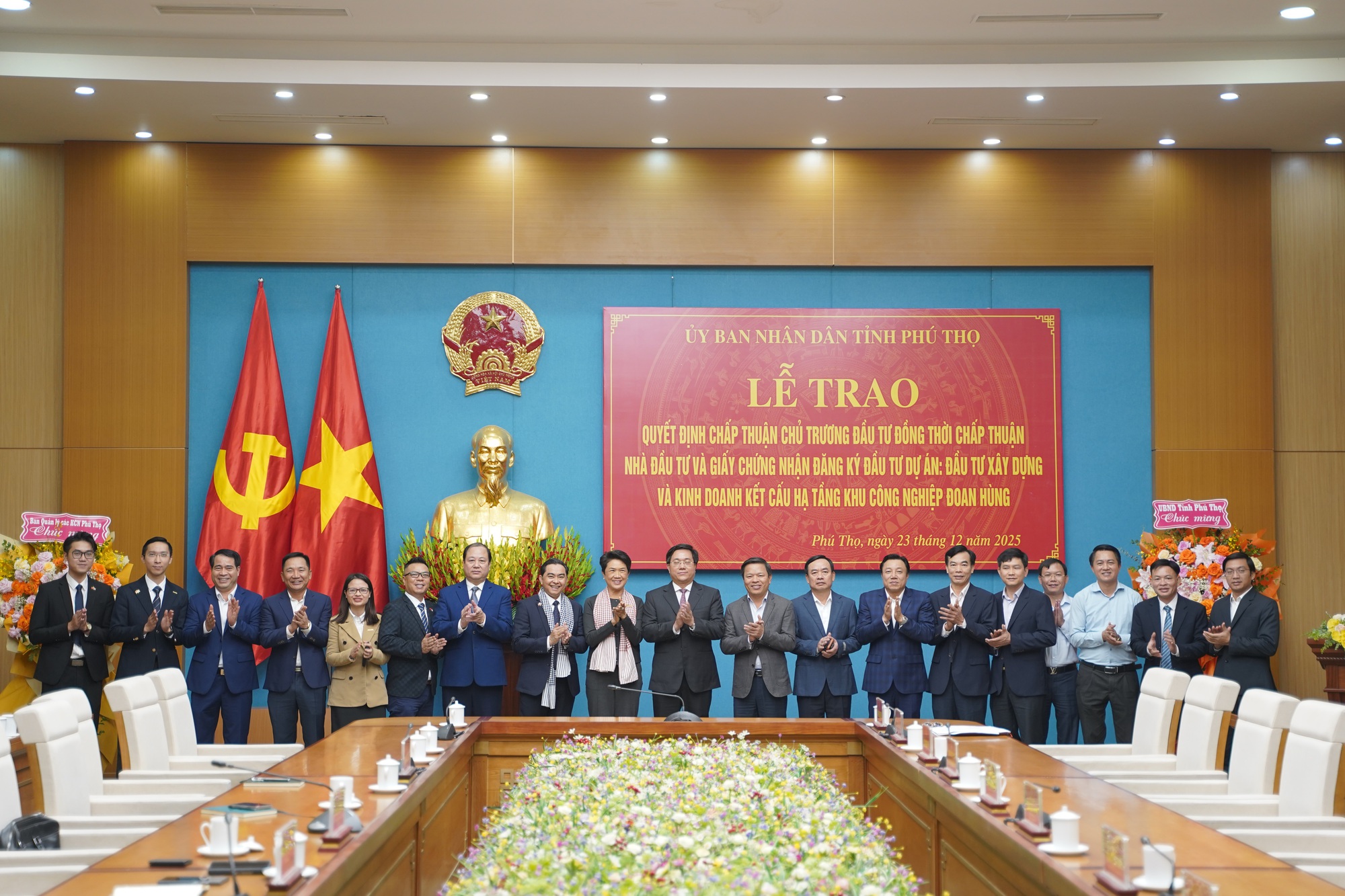 Phú Thọ tạo điều kiện tối đa cho dự án phát triển Khu công nghiệp bền vững của Amata- Ảnh 2.