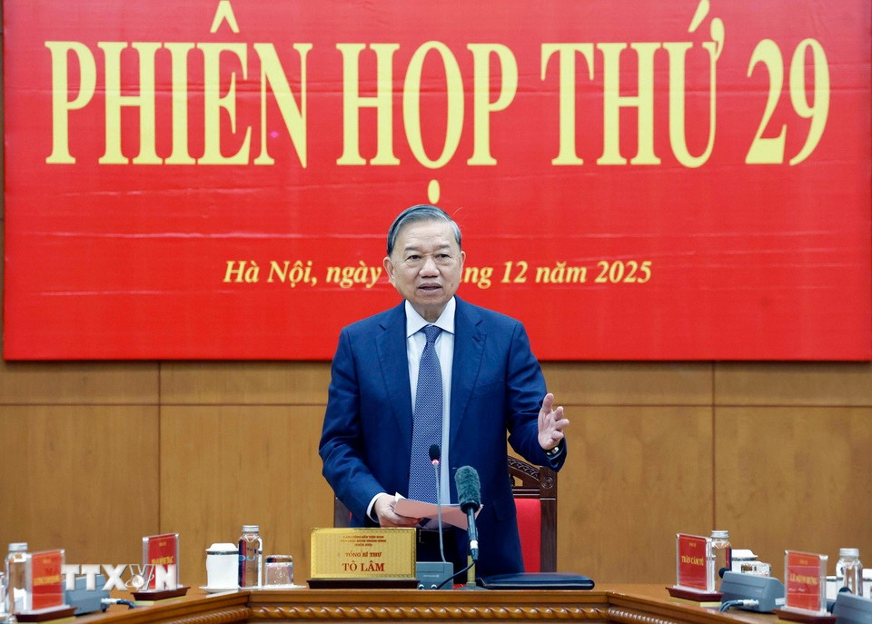 Tổng Bí thư Tô Lâm chủ trì Phiên họp thứ 29 của Ban Chỉ đạo Trung ương về phòng, chống tham nhũng, lãng phí, tiêu cực- Ảnh 2.