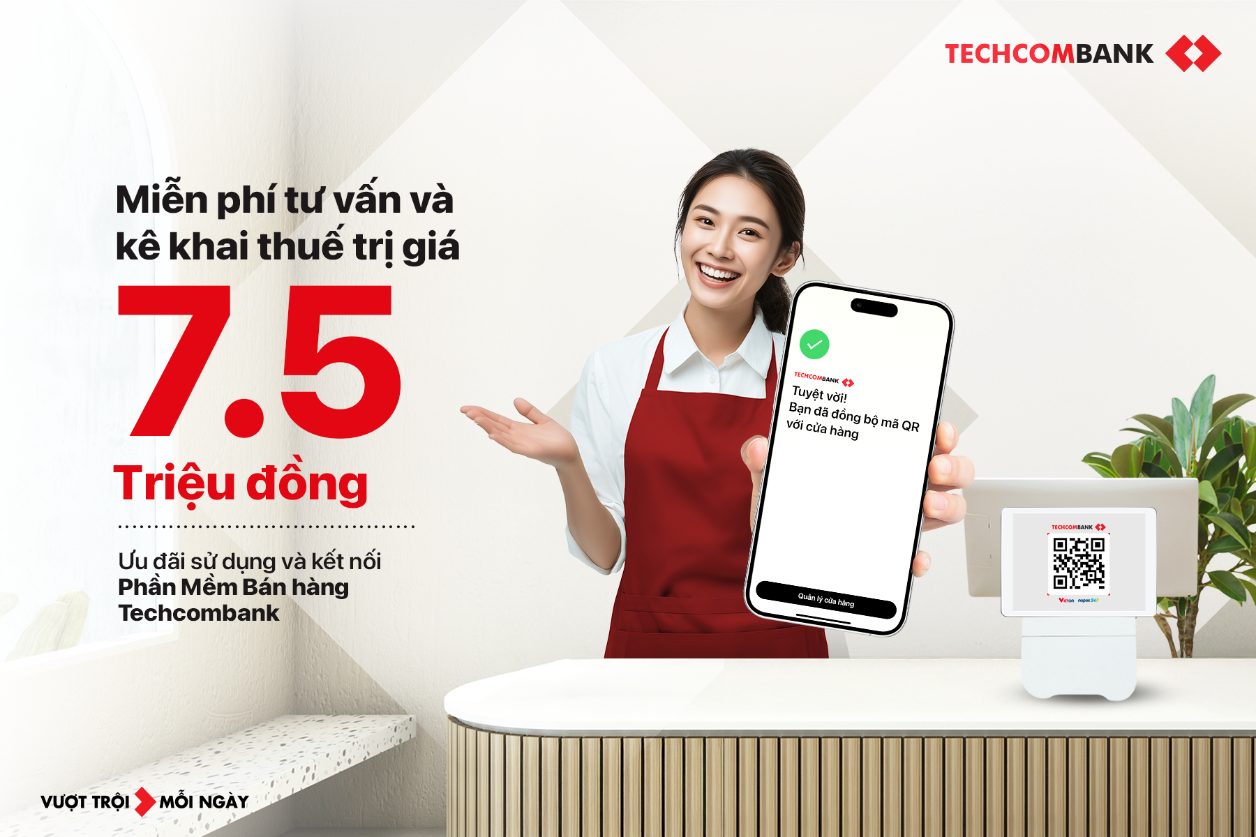 Techcombank đồng hành cùng hộ kinh doanh chuyển đổi thuế, bước vào kỷ nguyên số- Ảnh 2.