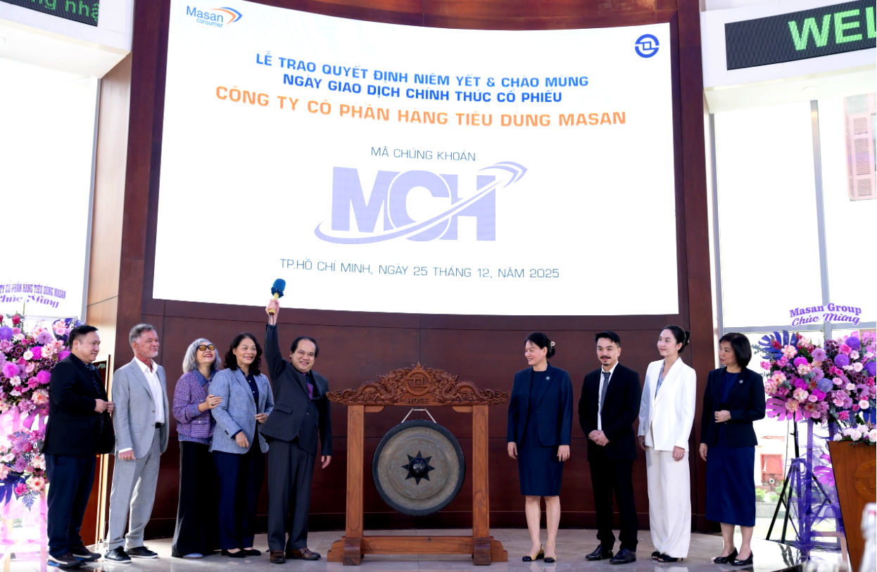 MCH chính thức niêm yết trên HOSE: Dấu mốc mới của Masan Consumer trên thị trường vốn- Ảnh 1.