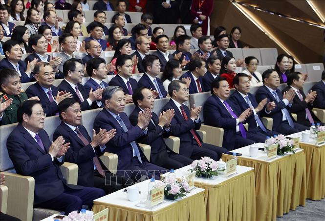 Tổng Bí thư Tô Lâm dự Chương trình ‘Hồ Chí Minh – Hành trình khát vọng 2025'- Ảnh 1.