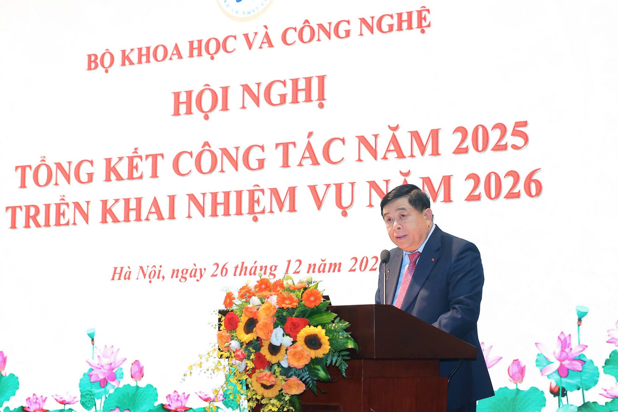 Phó Thủ tướng Nguyễn Chí Dũng giao 5 nhóm nhiệm vụ trọng tâm đối với Bộ Khoa học và Công nghệ- Ảnh 1.
