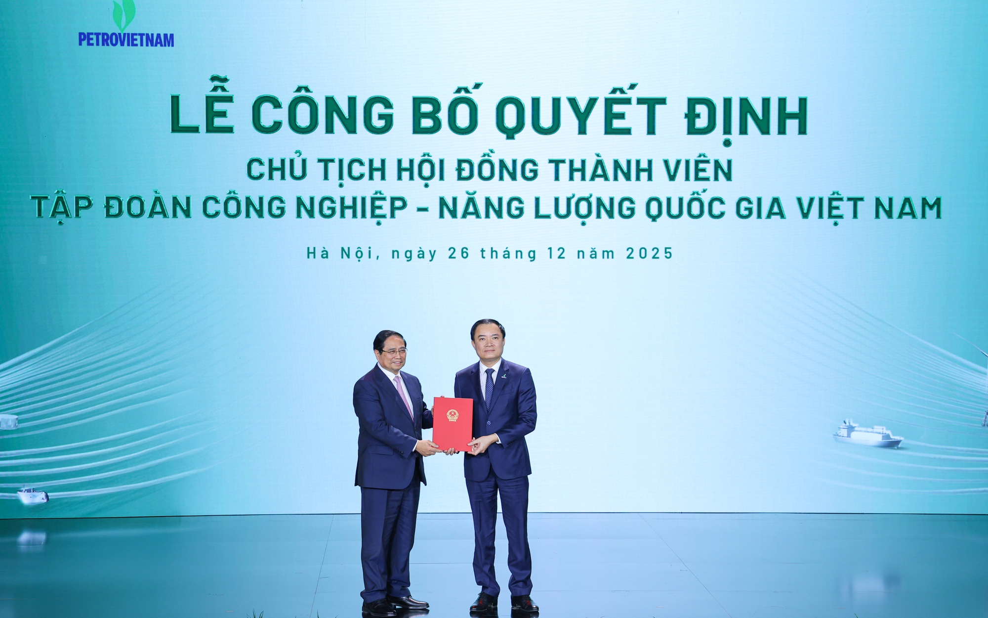 Thủ tướng bổ nhiệm ông Lê Ngọc Sơn làm Chủ tịch HĐTV Petrovietnam