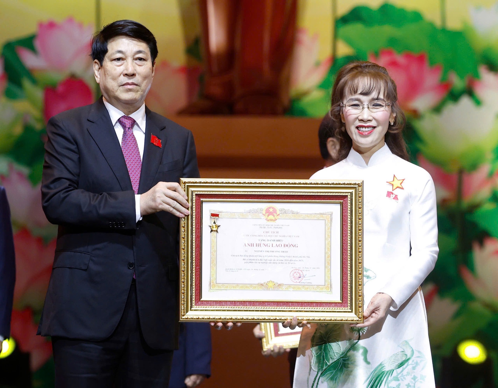 Lãnh đạo Đảng, Nhà nước trao danh hiệu Anh hùng tặng các tập thể, cá nhân- Ảnh 4.