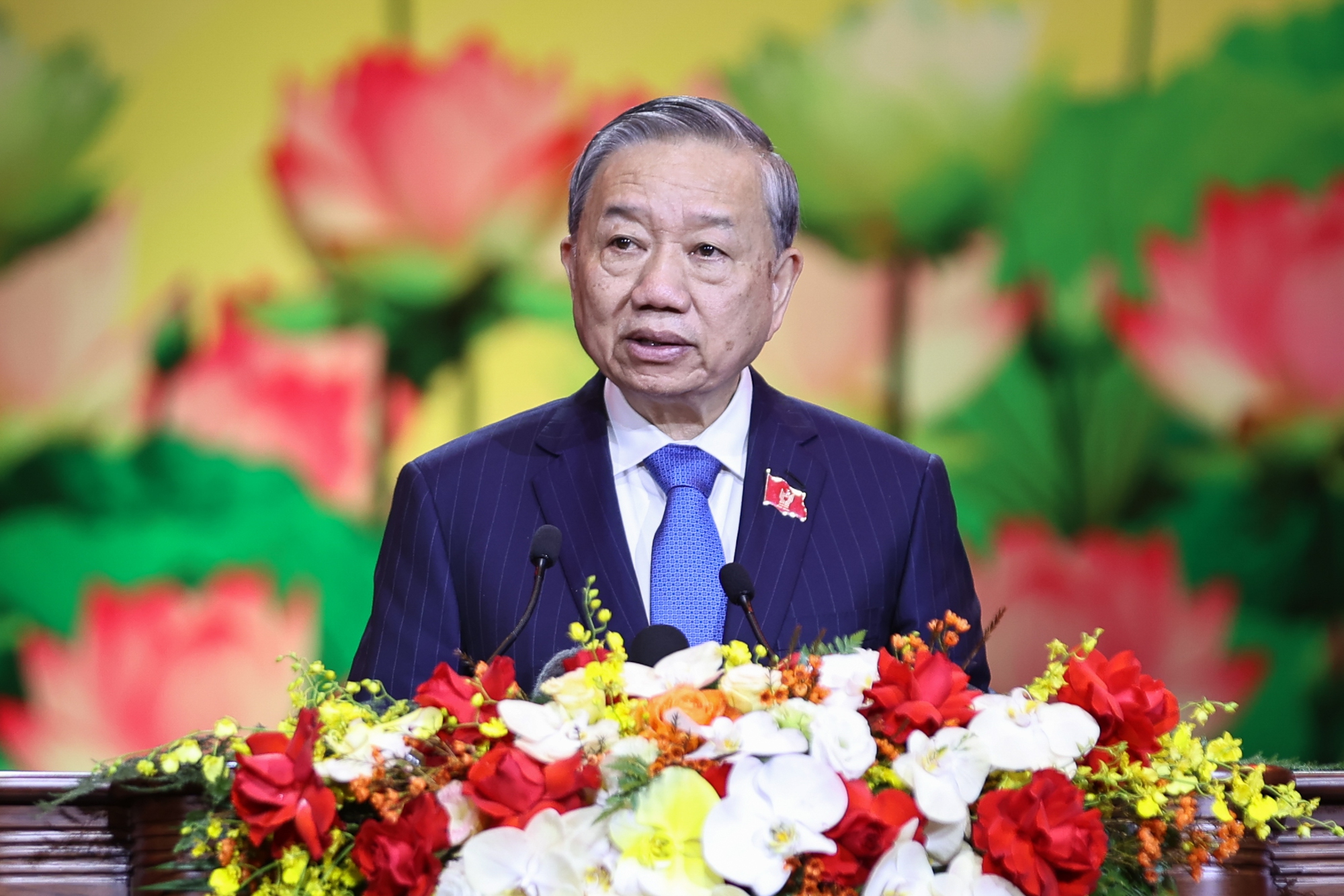 Tổng Bí thư Tô Lâm: Lấy kết quả phục vụ nhân dân làm thước đo của thi đua yêu nước- Ảnh 1.