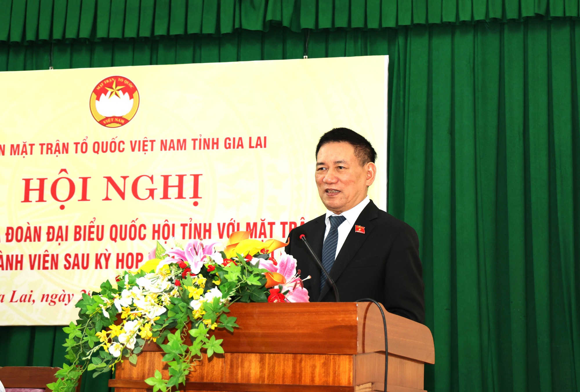 Phó Thủ tướng Hồ Đức Phớc cùng Đoàn ĐBQH Gia Lai tiếp xúc với MTTQ tỉnh và các tổ chức thành viên- Ảnh 5.