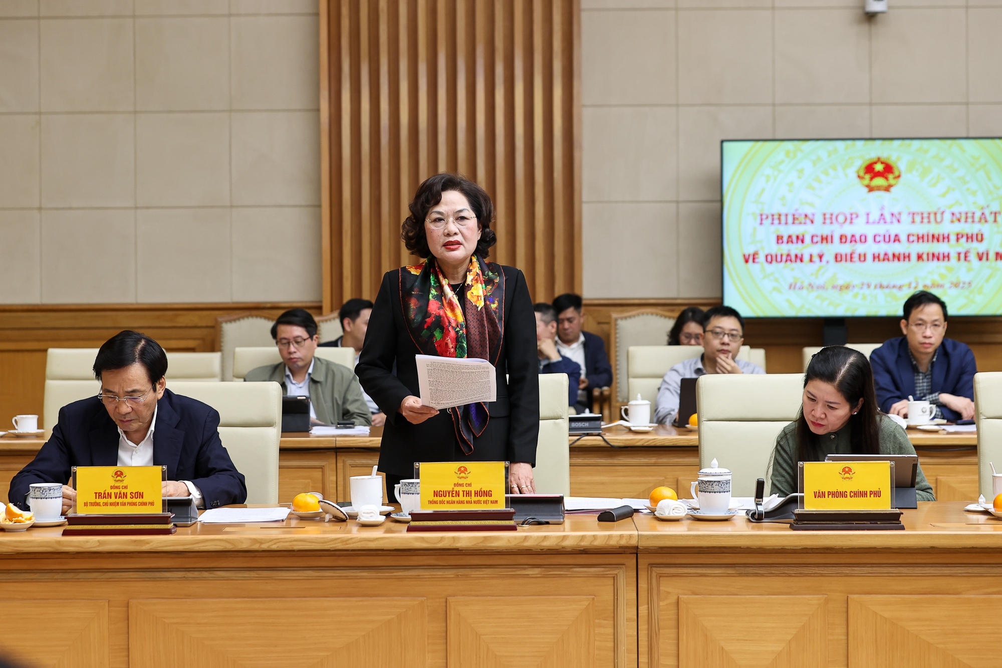 Thủ tướng chủ trì phiên họp thứ nhất Ban Chỉ đạo quản lý, điều hành kinh tế vĩ mô- Ảnh 3.