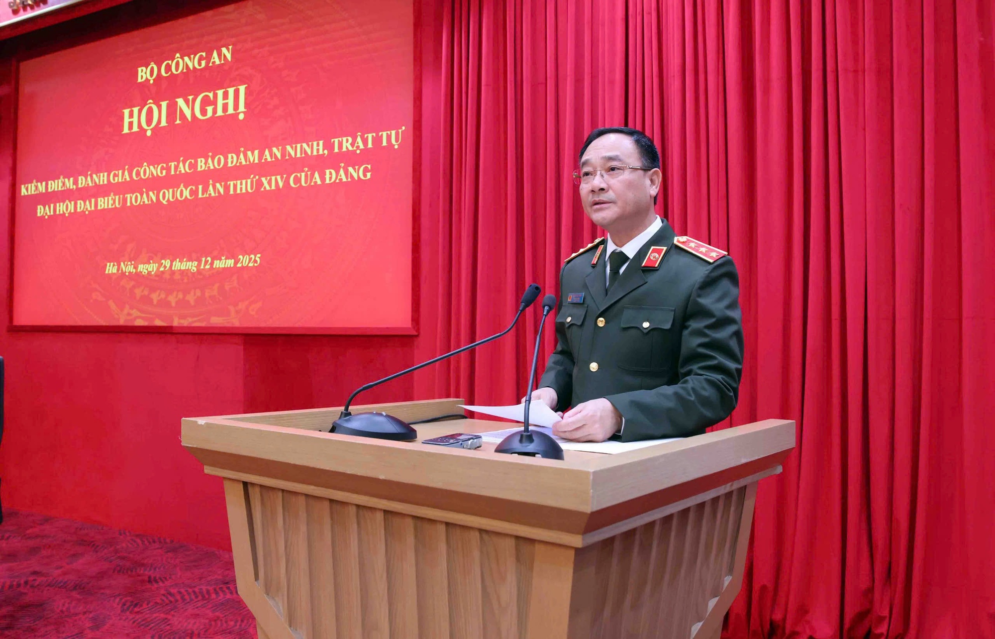 Chủ động từ sớm, từ xa, bảo đảm tuyệt đối an toàn cho Đại hội Đảng lần thứ XIV- Ảnh 1. Chủ động từ sớm, từ xa, bảo đảm tuyệt đối an toàn cho Đại hội Đảng lần thứ XIV- Ảnh 1.