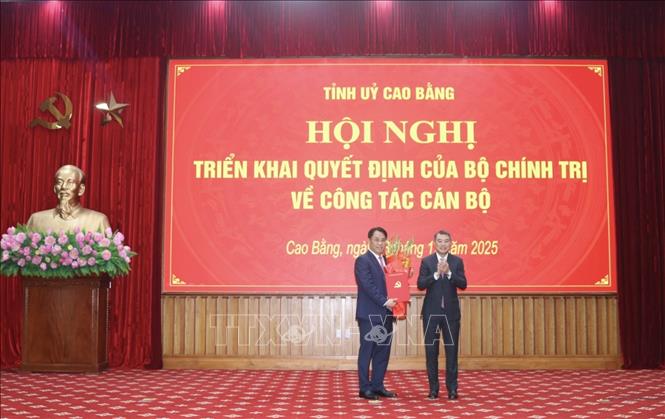 Đồng chí Phan Thăng An giữ chức Bí thư Tỉnh ủy Cao Bằng- Ảnh 1.