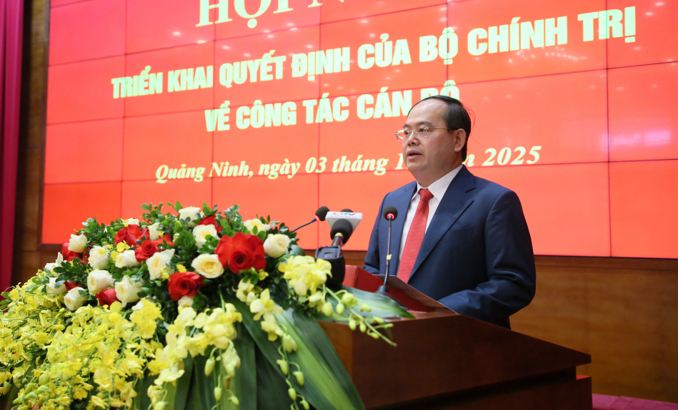 Đồng chí Quản Minh Cường được điều động làm Bí thư Tỉnh ủy Quảng Ninh- Ảnh 2.