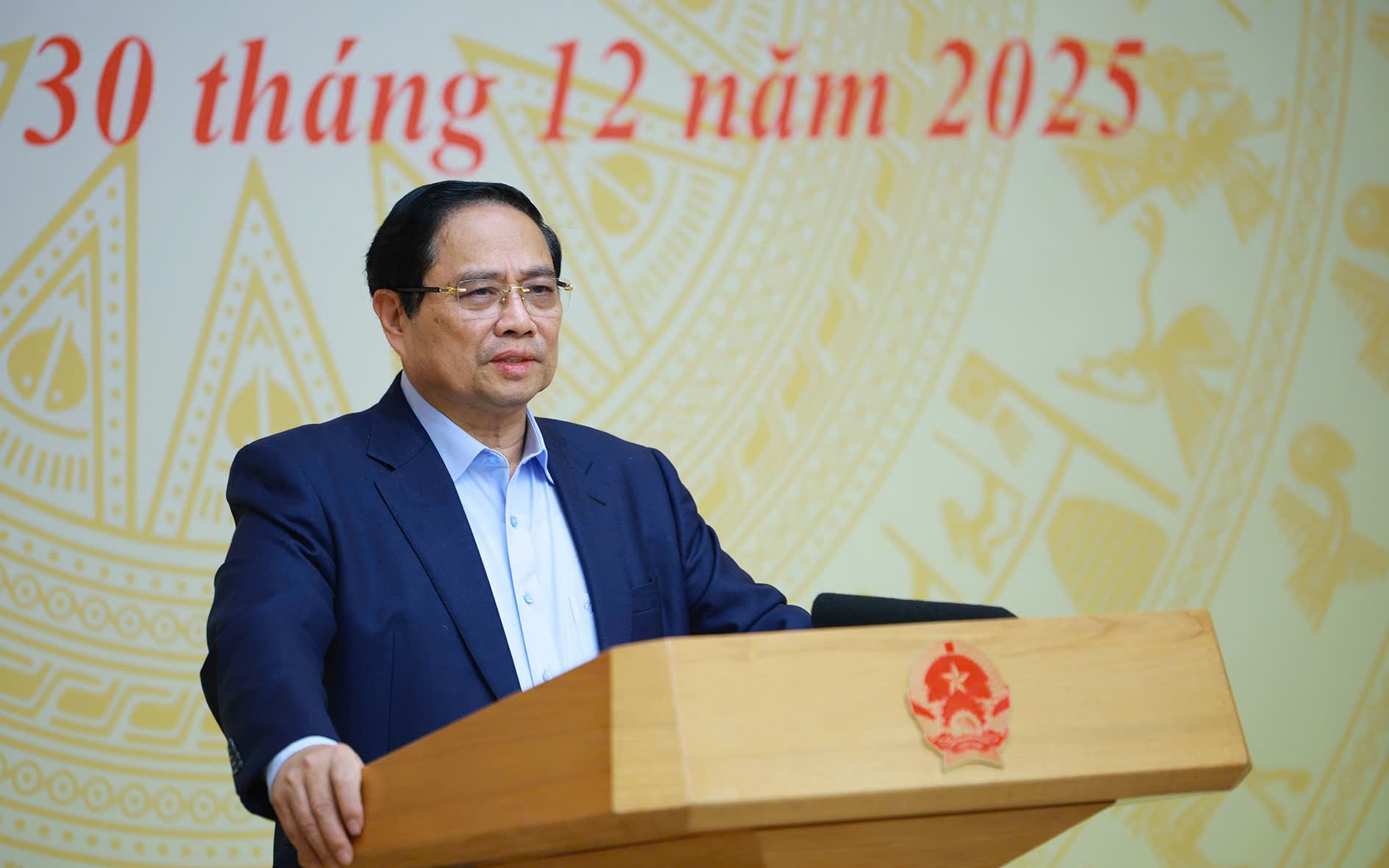 Thủ tướng: Phấn đấu đến ngày 15/1/2026 hoàn thành toàn bộ "Chiến dịch Quang Trung"