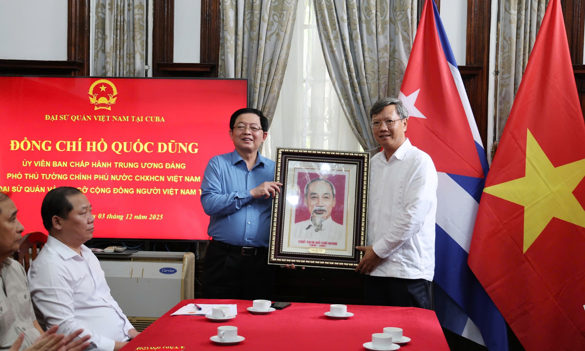 Phó Thủ tướng Hồ Quốc Dũng: Cộng đồng người Việt tại Cuba là cầu nối vun đắp quan hệ hai nước- Ảnh 2.